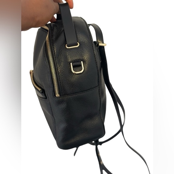 Michael Kors Small Black Leather Jessa Convertible Backpack/Crossbody - Picture 11 of 16